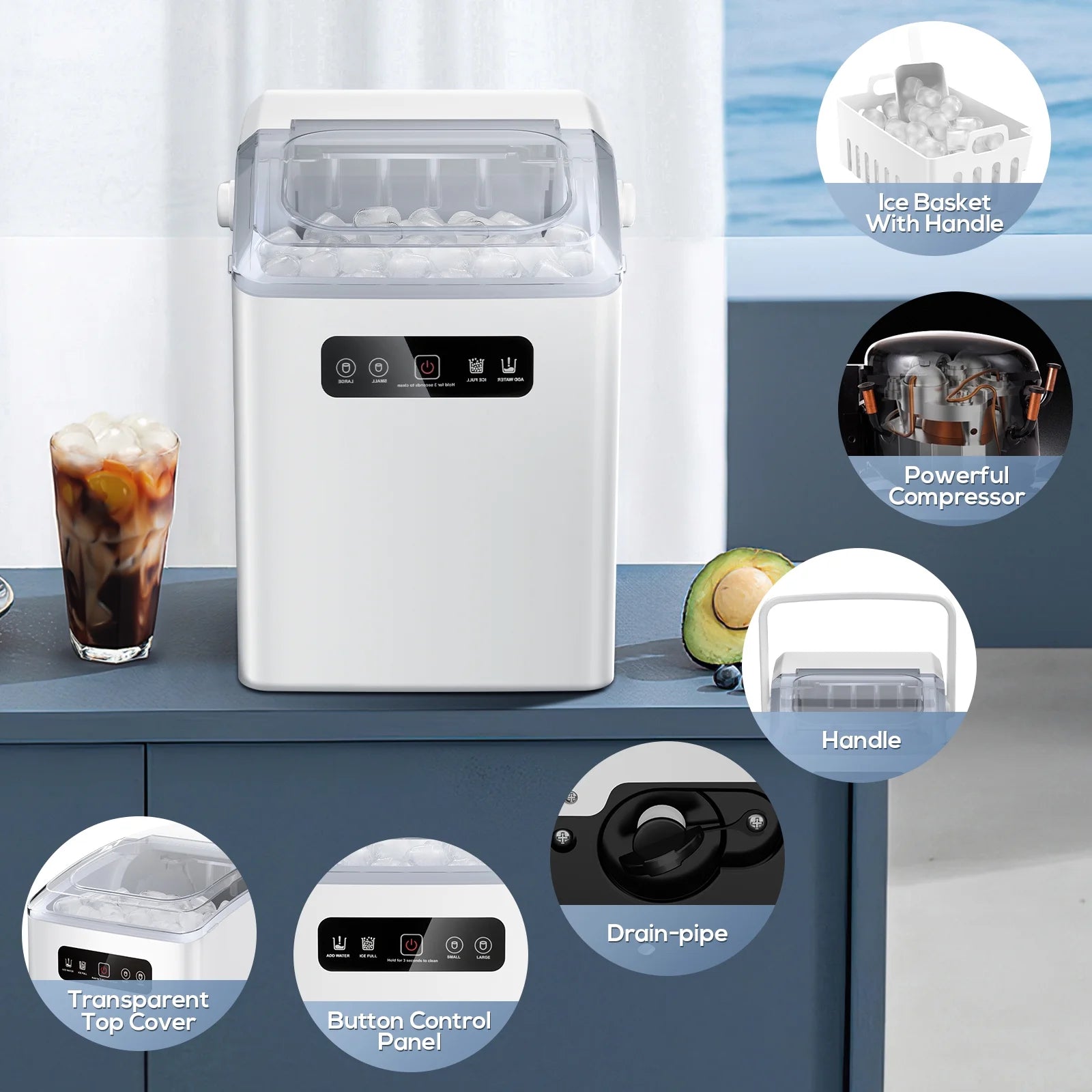 EZ Ice!™ Portable Ice Maker