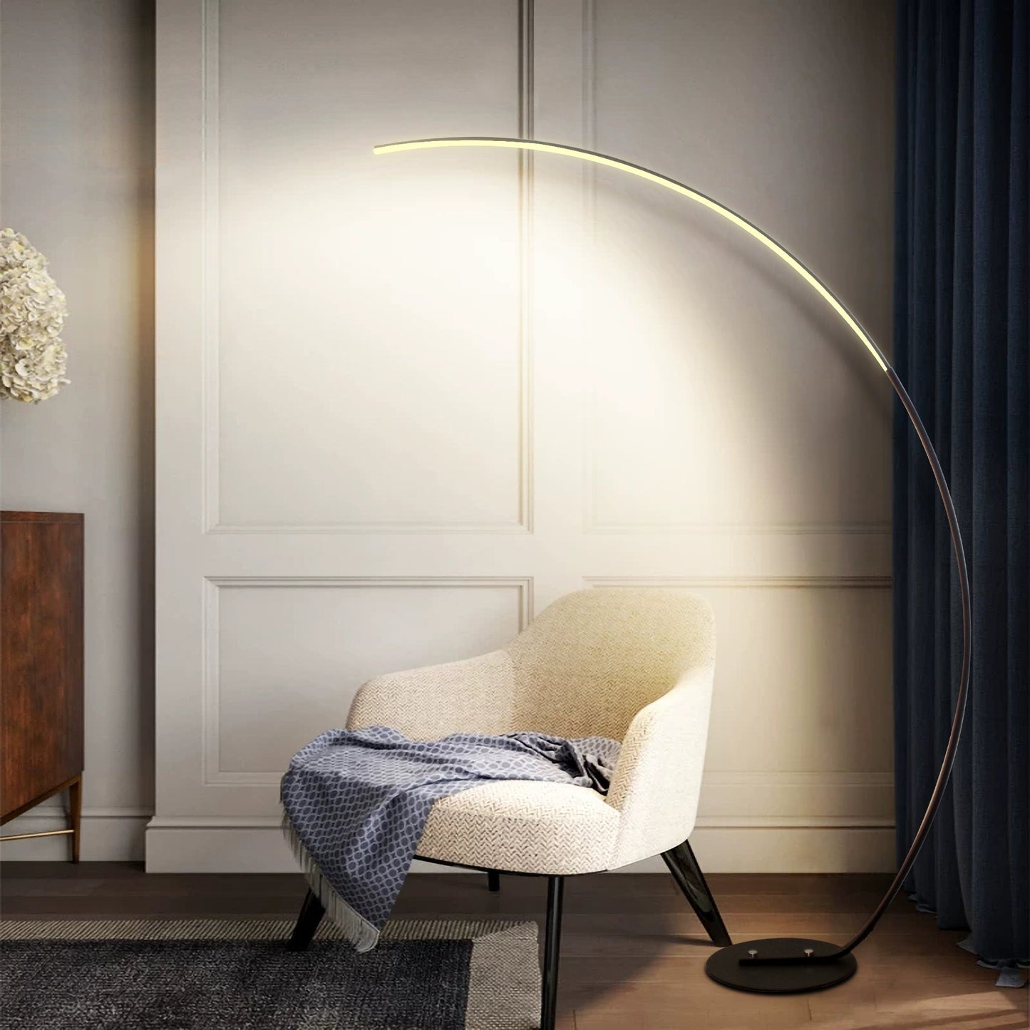 RGBW Modern Curve Lamp, Mood Lighting