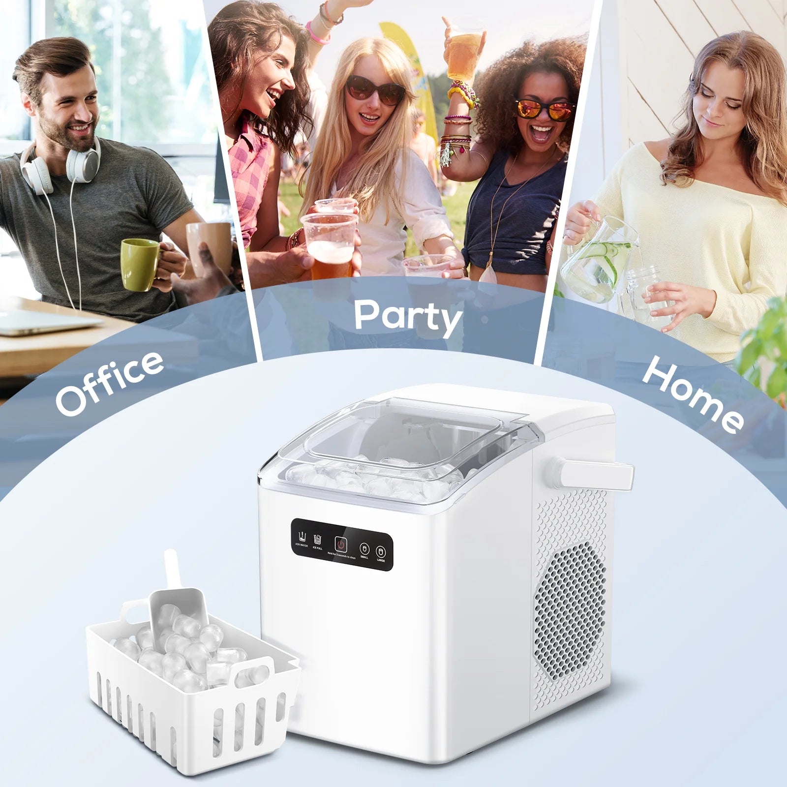 EZ Ice!™ Portable Ice Maker