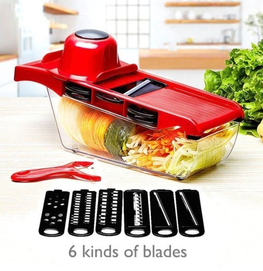 Stainless Steel 6 Blade Mandoline